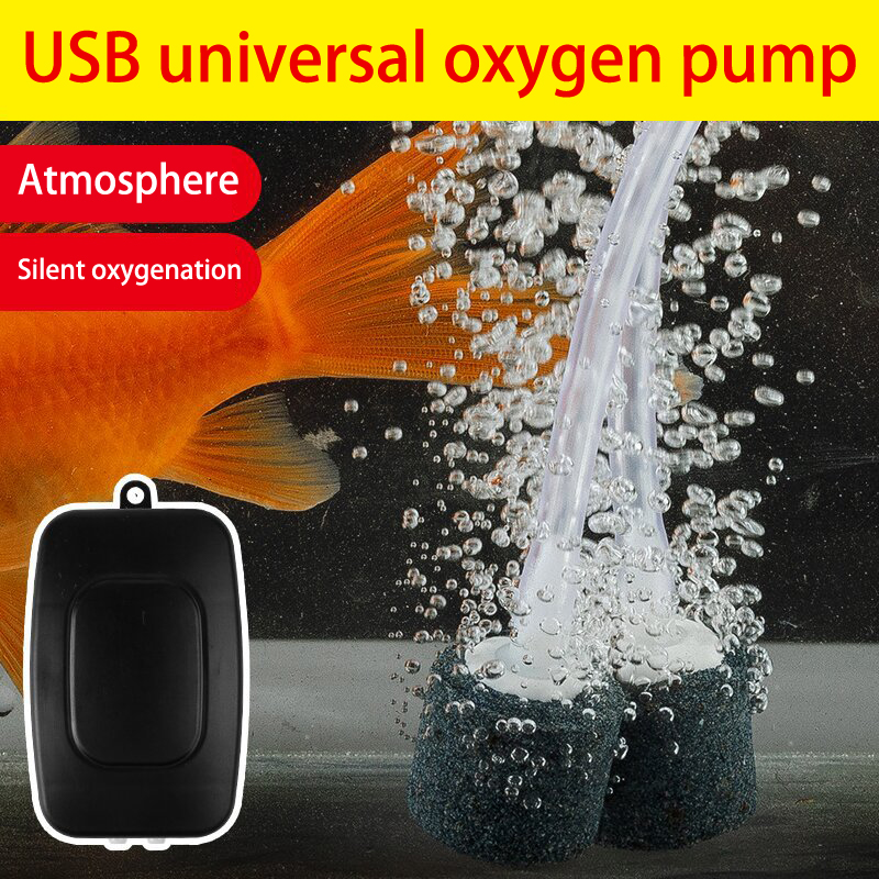 Planted Aquarium Accessories - Mini Aquarium Air Pump Kit Oxygen