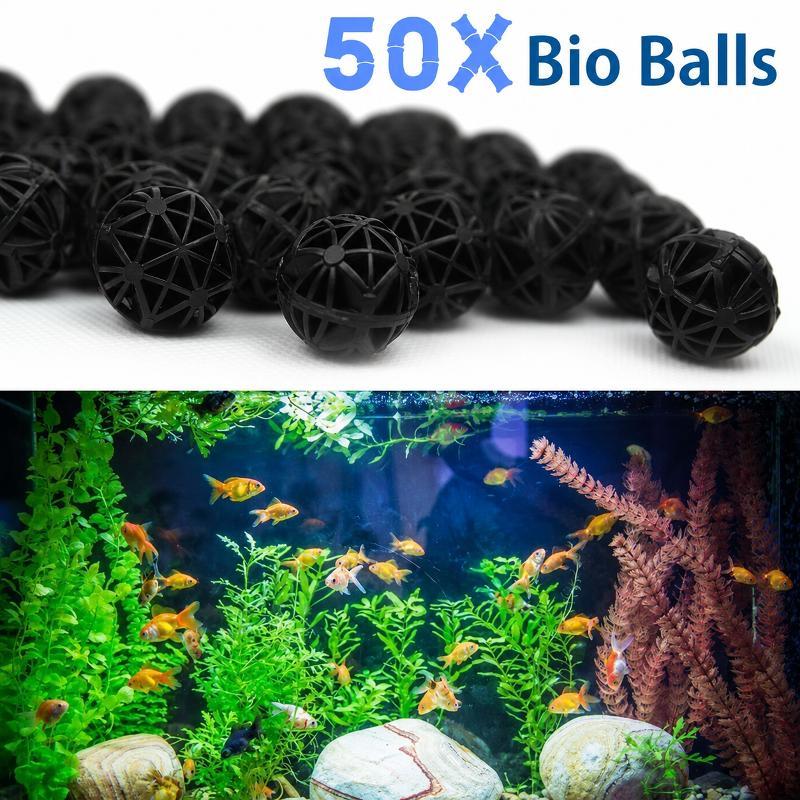 50Pcs 16mm Aquarium Bio Filter - Planted Aquarium Fertilizer 评论和价格