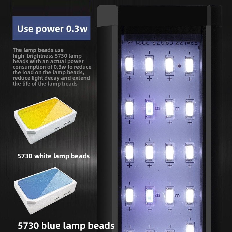 Professional LED Aquarium Ligh - Aquarium Plant Iron 评论和价格