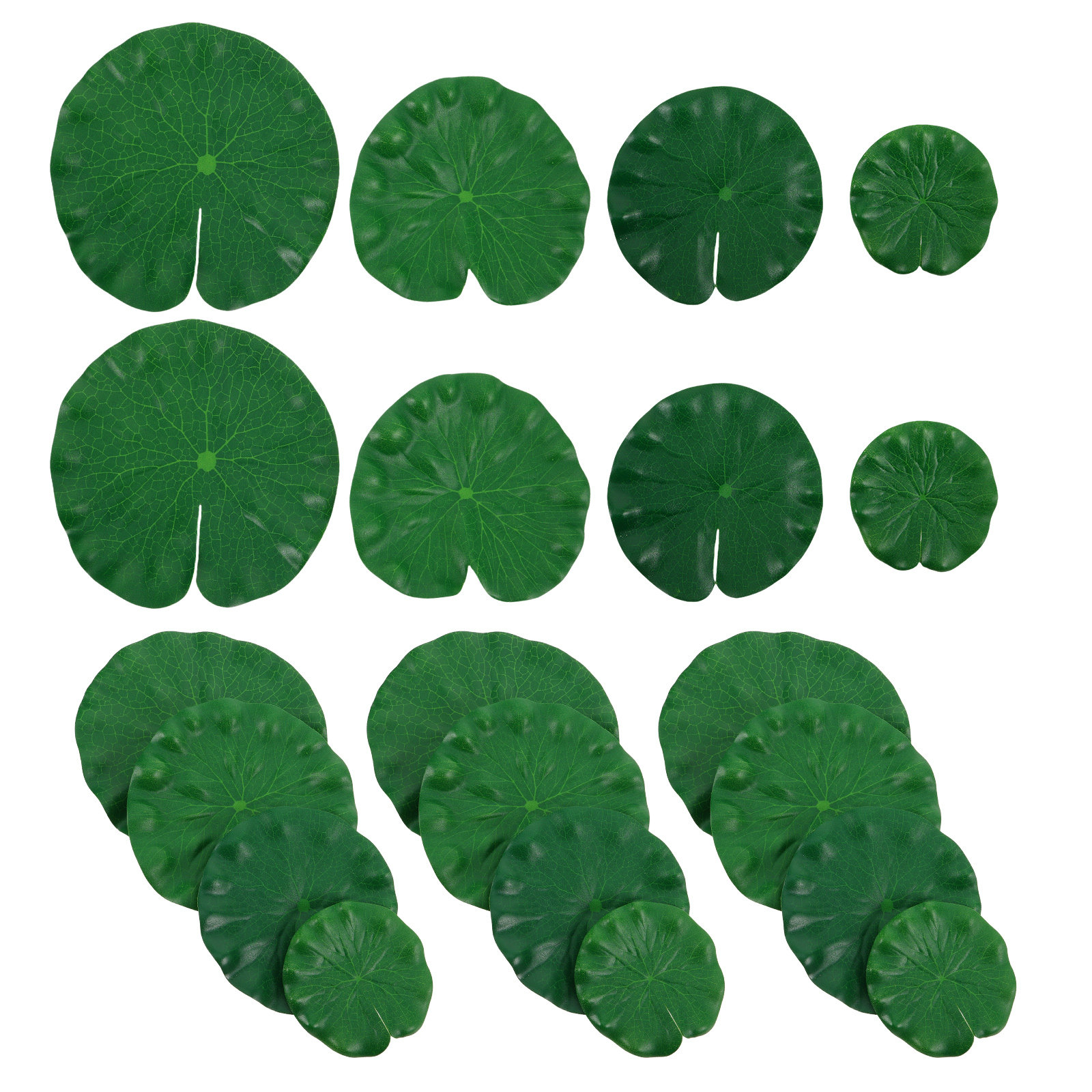 26 Pcs Lotus Leaf Decoration S - Planted Aquarium Accessories 评论和价格