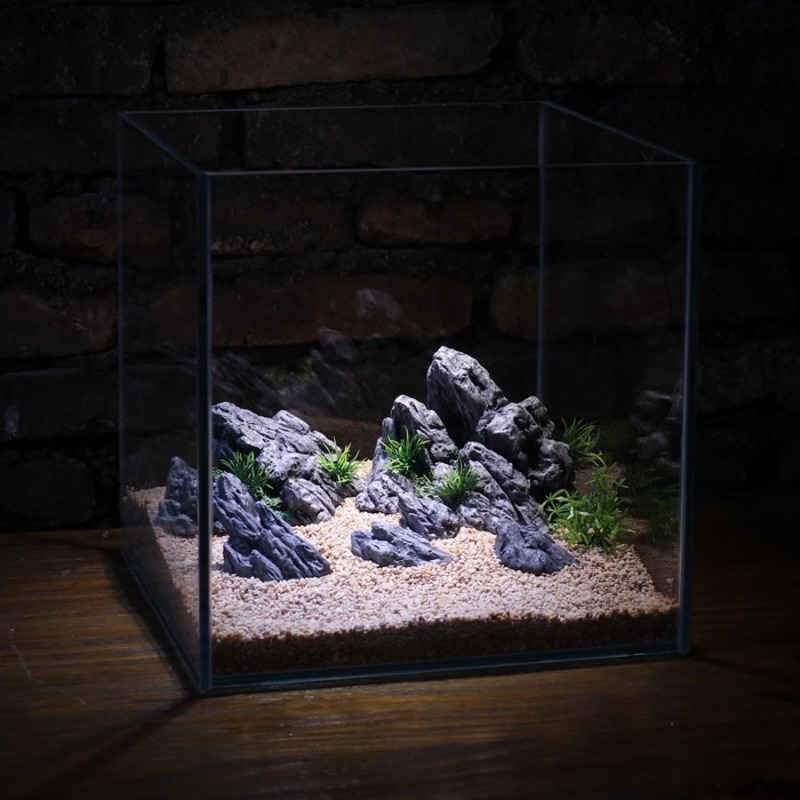 Aquarium Decor Simulation Ston - Aquarium Planted Setup 评论和价格