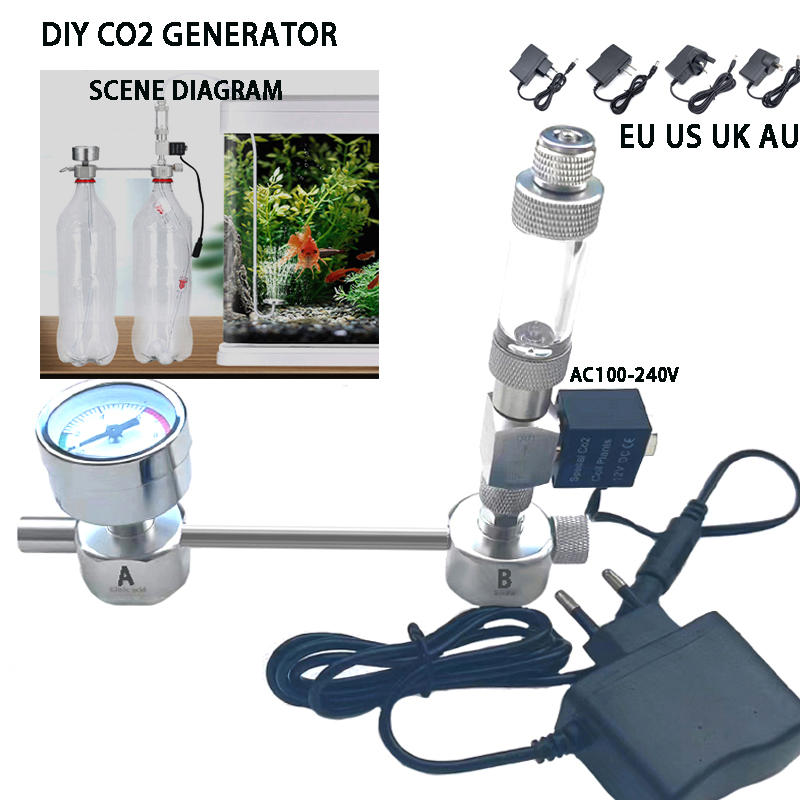 Aquarium DIY CO2 Generator Sys - Planted Aquarium Accessories 评论和价格