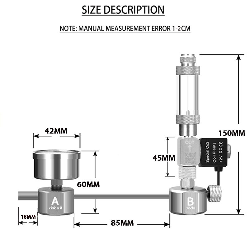 Aquarium DIY CO2 Generator Sys - Planted Aquarium Accessories 评论和价格