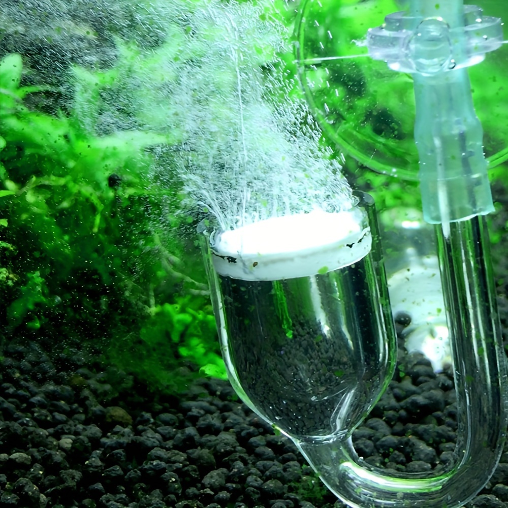 Aquarium Glass CO2 Atomizer Di - Planted Aquarium Accessories 评论和价格