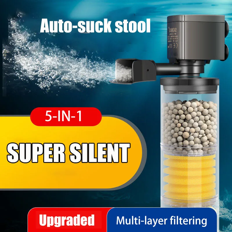 220V 50Hz Silent Filter for Aq - Aquarium Plant Iron 评论和价格