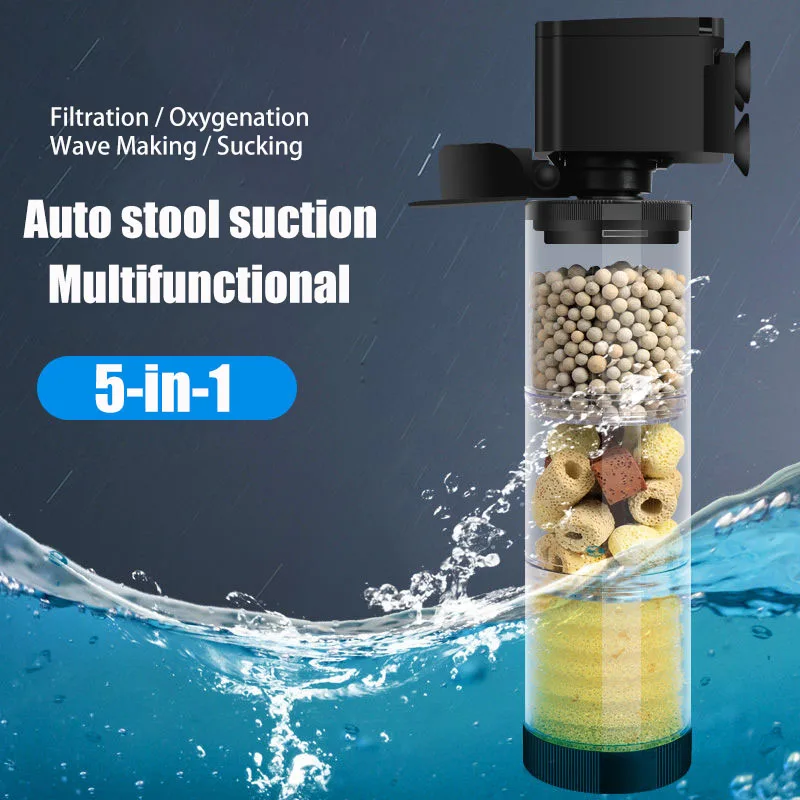 220V 50Hz Silent Filter for Aq - Aquarium Plant Iron 评论和价格