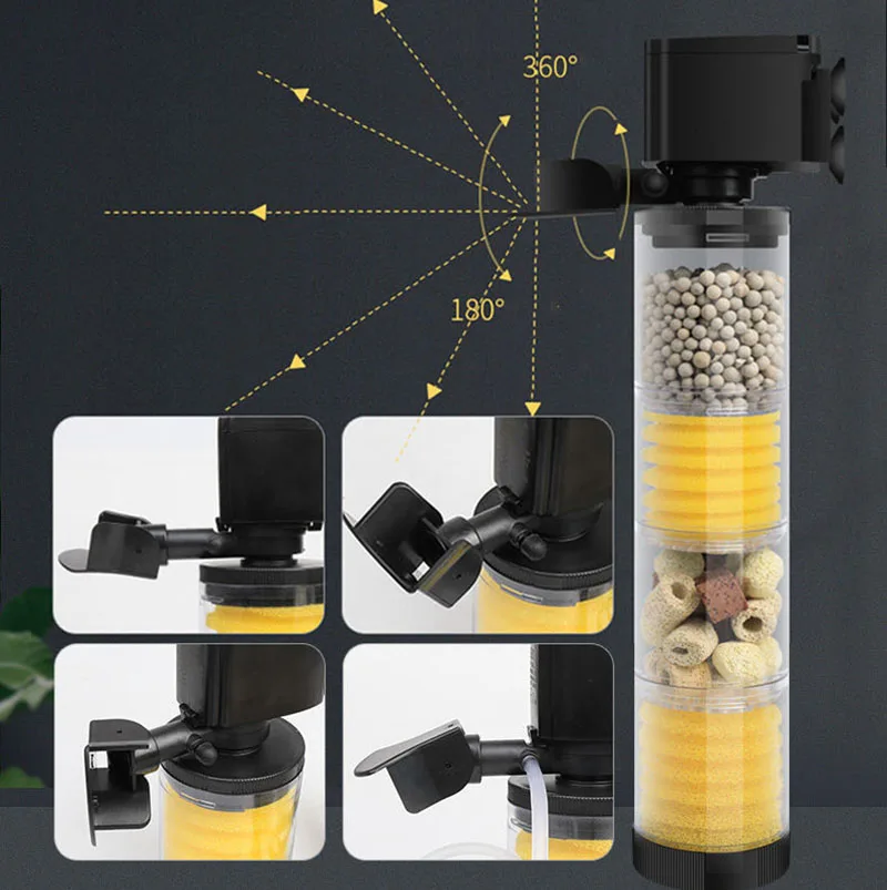 220V 50Hz Silent Filter for Aq - Aquarium Plant Iron 评论和价格