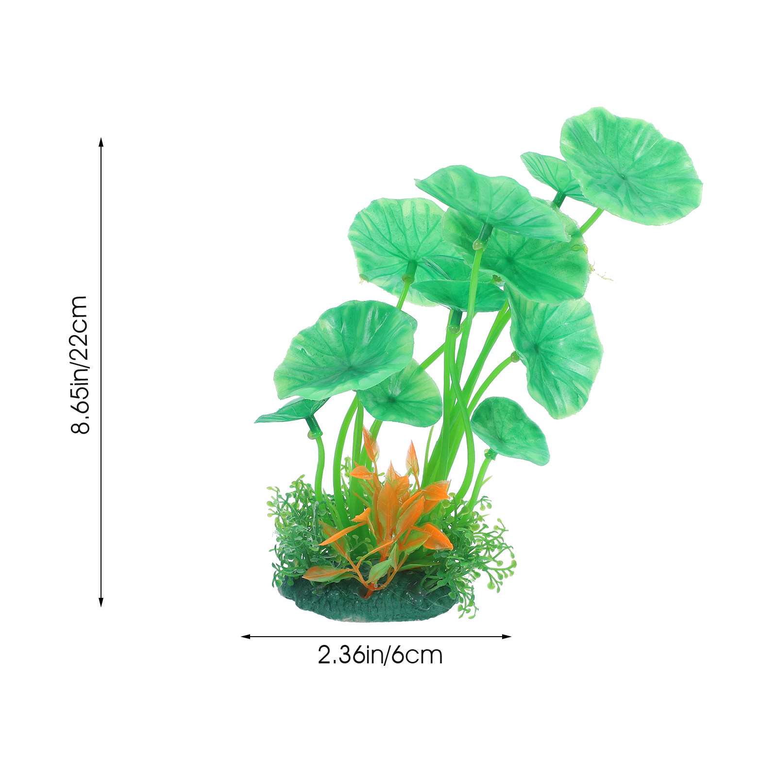 2Pcs High Quality Plastic Fish - Aquarium Planted Setup 评论和价格