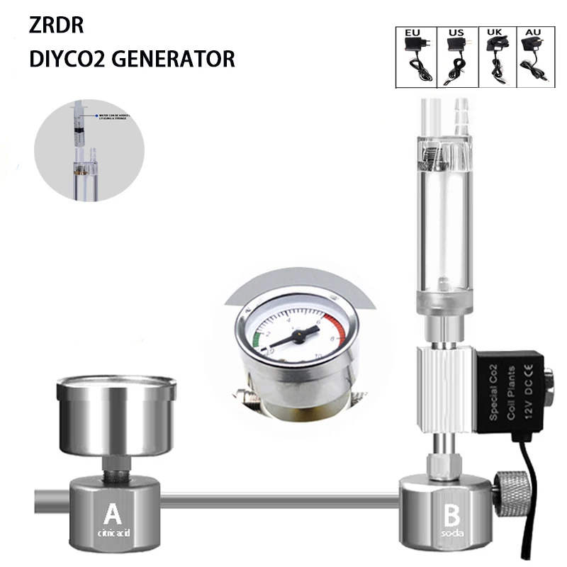 Aquarium DIY CO2 Reactor Gener - Planted Aquarium Accessories 评论和价格