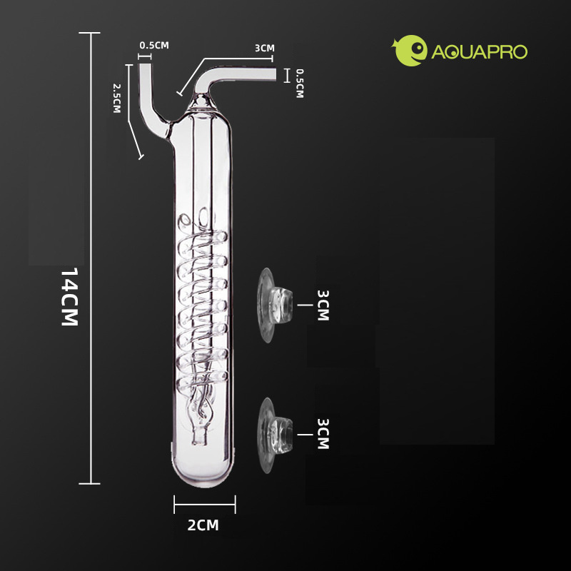 Aquarium Spiral Bubble Recorde - Planted Aquarium Ada 评论和价格