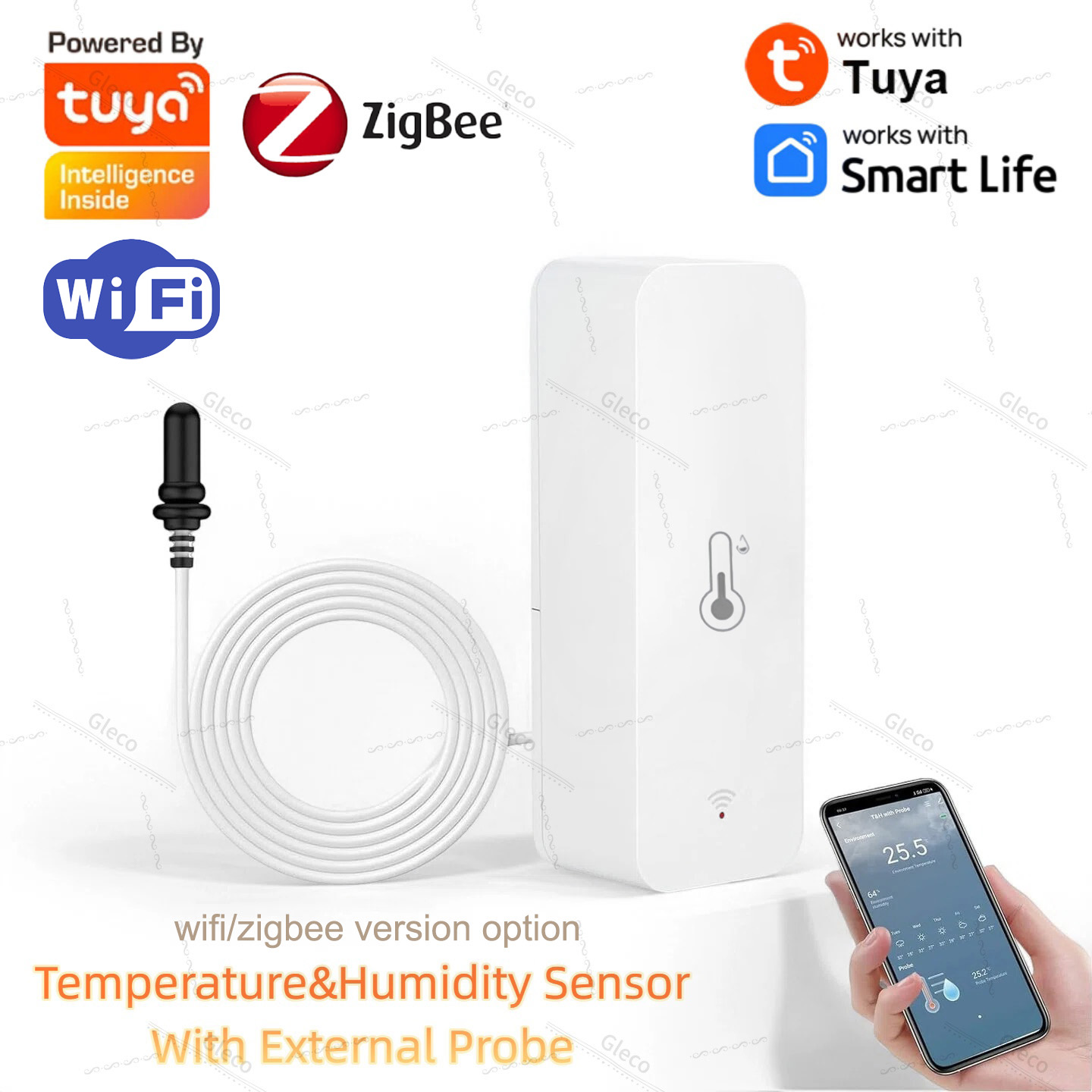 Tuya Wifi Zigbee Temperature a - Aquarium Planting 评论和价格