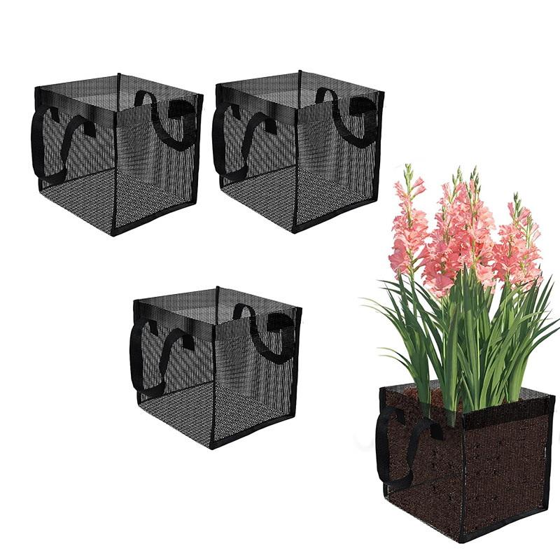 4 Pcs Black Mesh Pond Planting - Aquarium Planting 评论和价格
