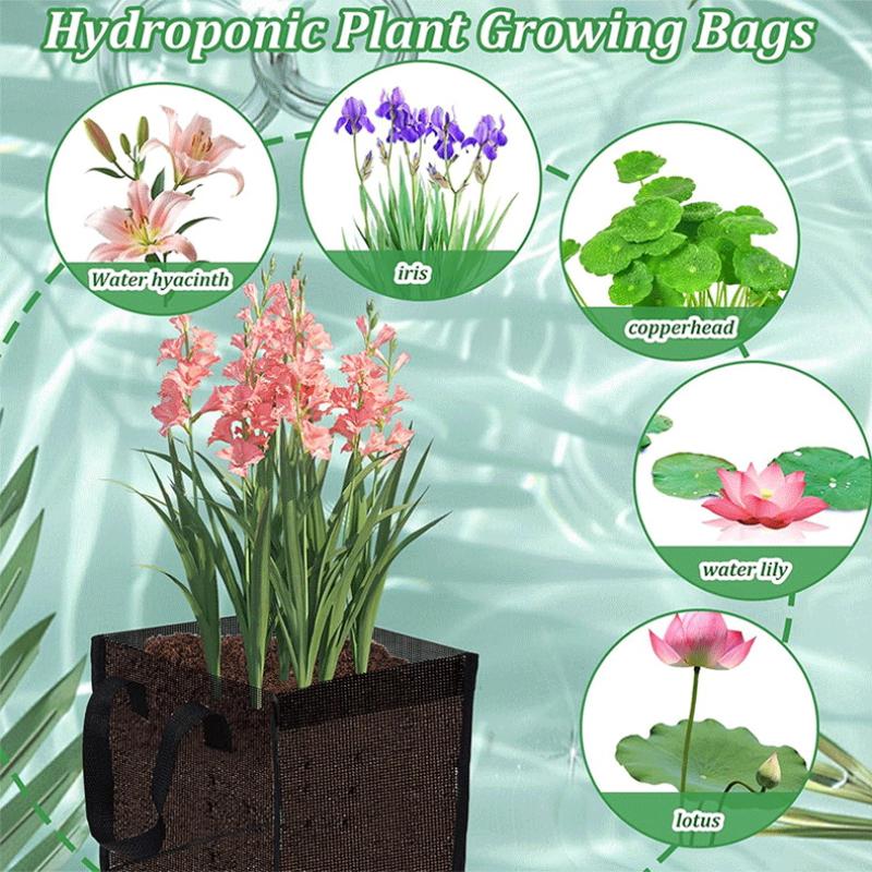 4 Pcs Black Mesh Pond Planting - Aquarium Planting 评论和价格