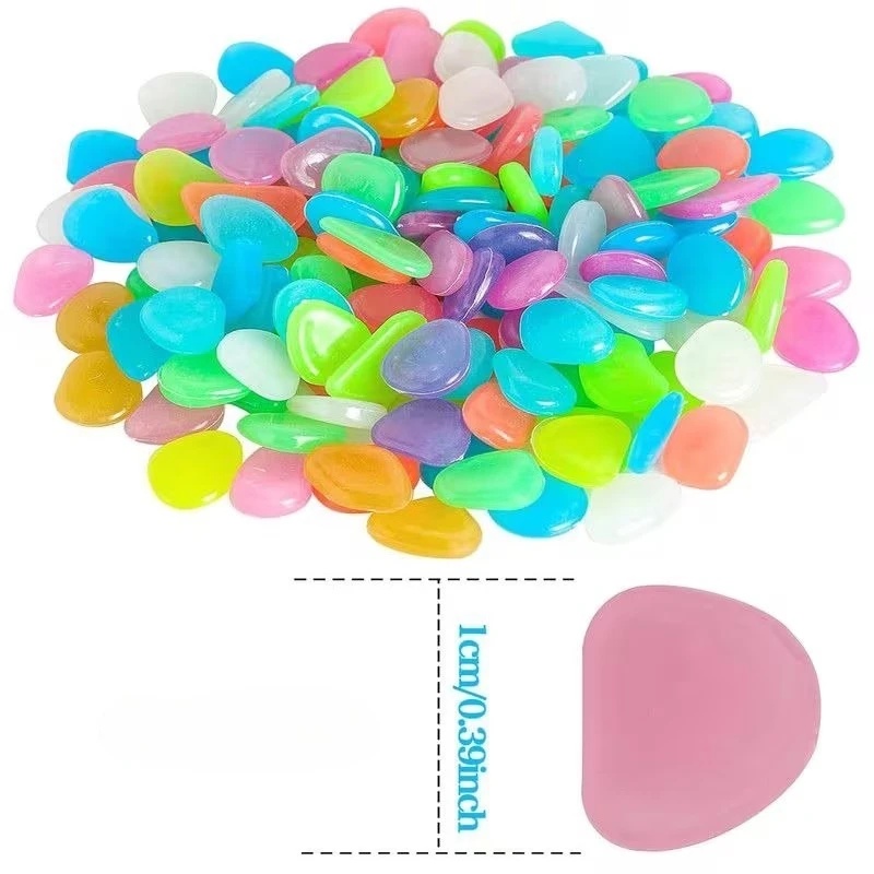 50-200pcs Glow in The Dark Peb - Aquarium Planting 评论和价格