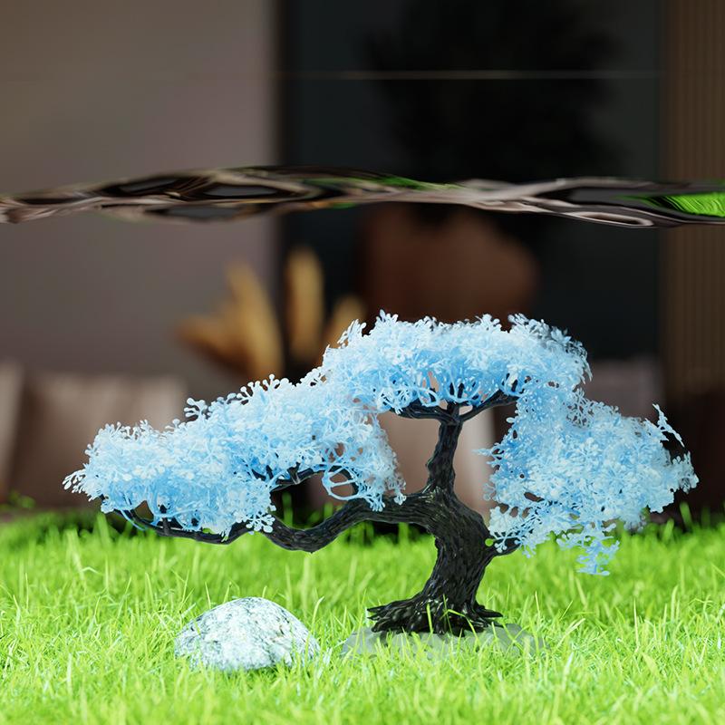 Simulated Tree Artificial Plas - Aquarium Planted Tree 评论和价格