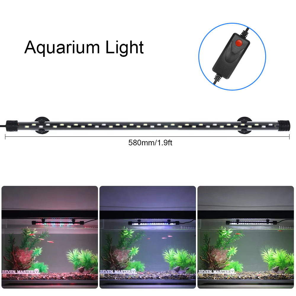 58CM  Aquarium Light LED Plant - Aquarium Plant Iron 评论和价格