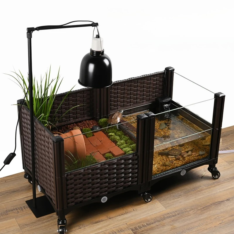Eco Turtle Tank with Basking P - Aquarium Plant Yellowing 评论和价格