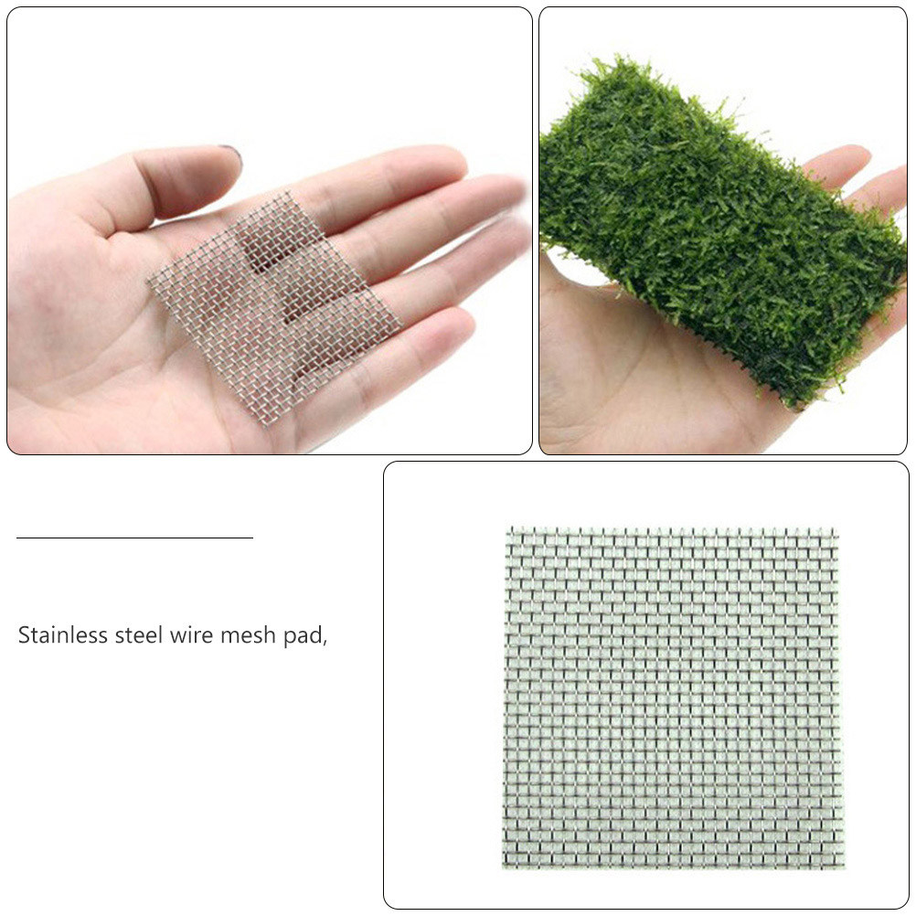 15Pcs Stainless Steel Mesh Pad - Aquarium Planting 评论和价格
